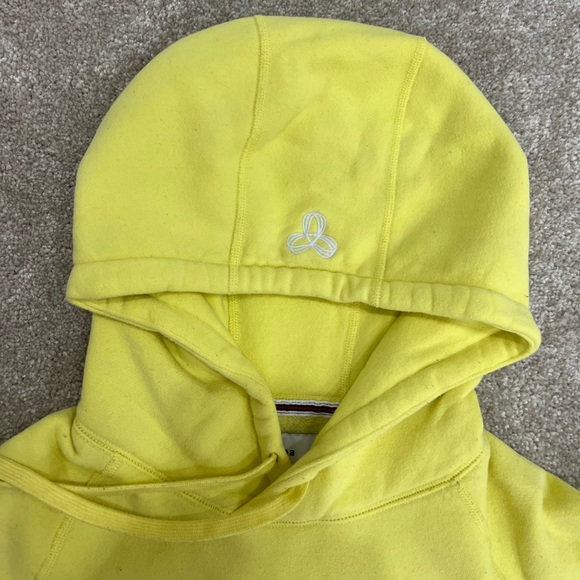 TNA BALTIC LOGO YELLOW HOODIE SIZE XS - Picture 4 of 12